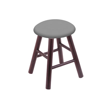 Holland Bar Stool Co Maple Vanity Stool, Dark Cherry Finish, Graph Parrot Seat RC18MSDC007